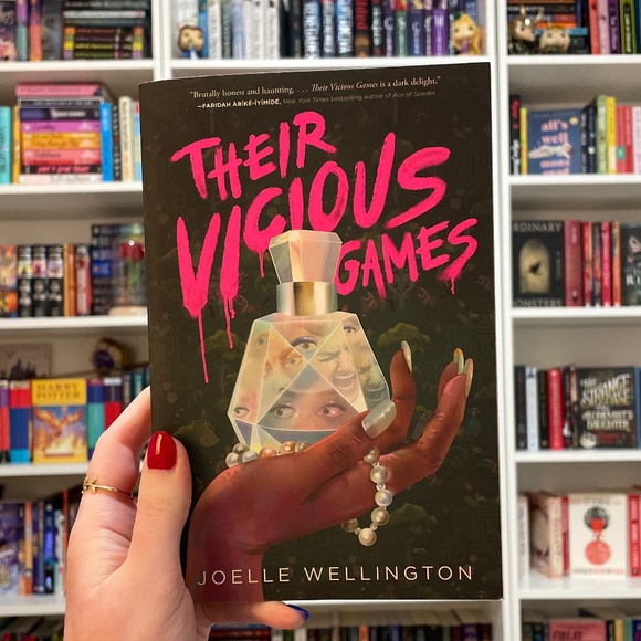 *BRAND NEW* Teen Mystery Book: Their Vicious Games by Joelle Wellington - Picture 1 of 3